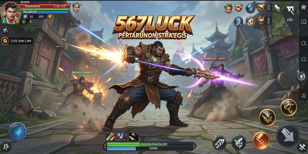 Gameplay seru dan tantangan strategis di 567LUCK.
