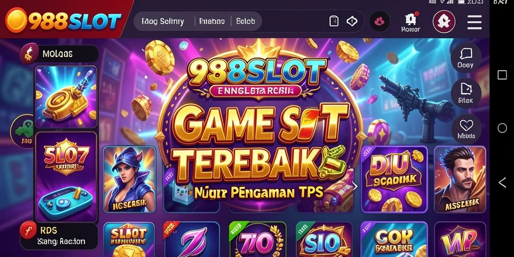 Screenshot gameplay <strong>988SLOT</strong> menampilkan keseruan bermain slot online.