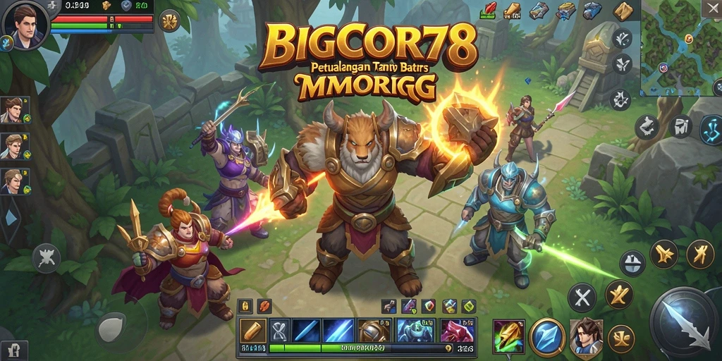 Tangkapan layar menampilkan gameplay mendebarkan dari BIGCOR78.