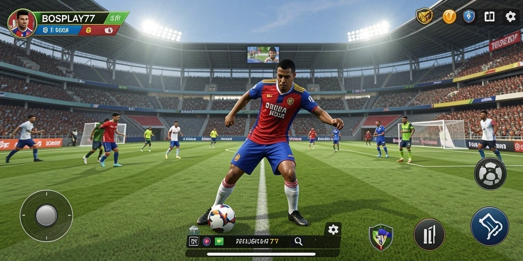 Tampilan gameplay yang menarik dalam BOSPLAY77 dengan berbagai jenis olahraga.