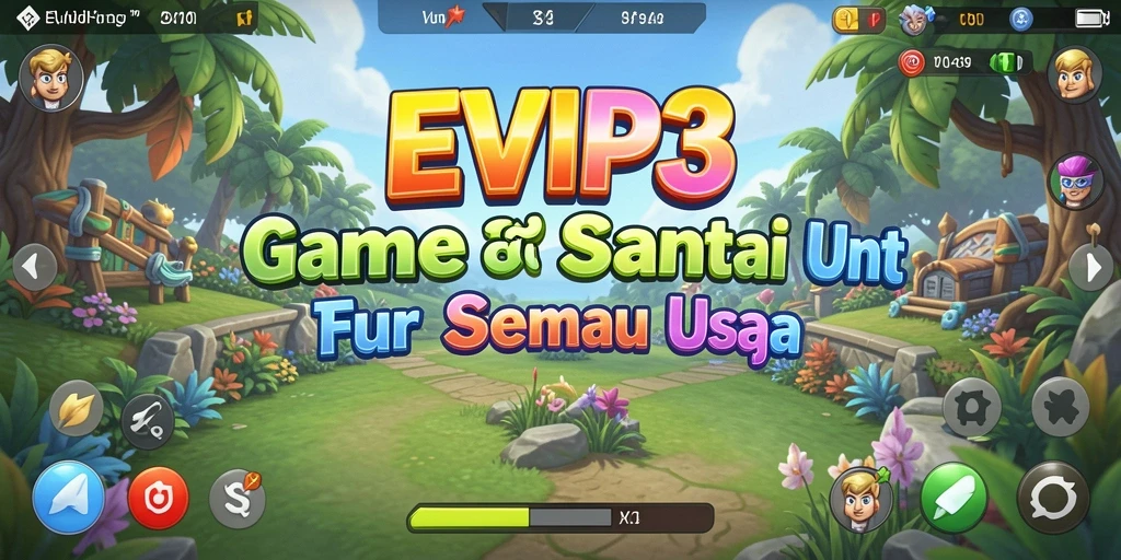 Tampilan menarik dan gameplay seru di EVIP3.