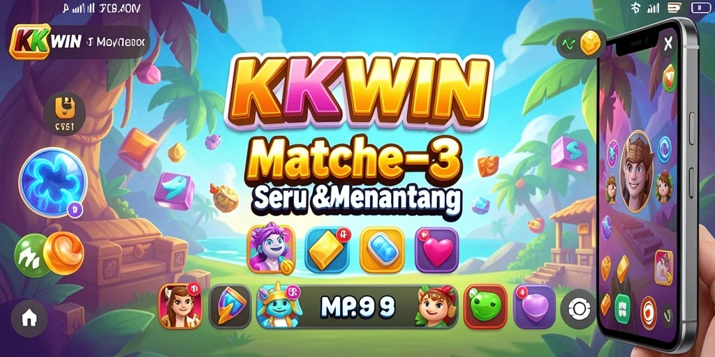 Tampilan menarik dari gameplay seru KKWIN yang penuh tantangan.