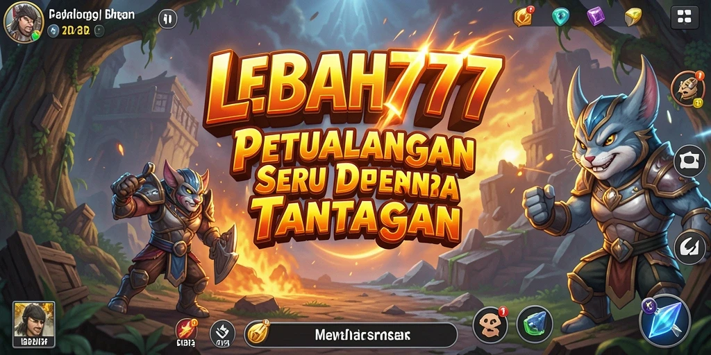 Tangkapan layar gameplay LEBAH777 menampilkan petualangan yang mendebarkan.