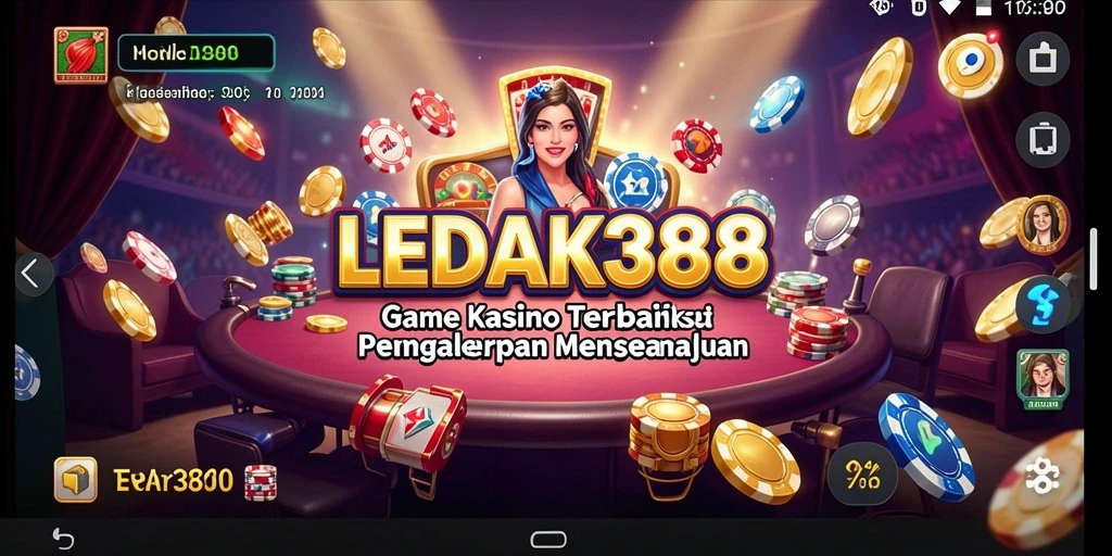 Tampilan gameplay <strong>LEDAK388</strong> yang menyenangkan dan interaktif.