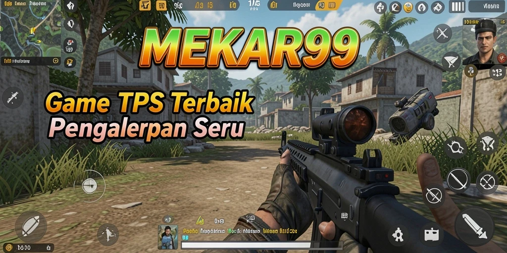 Tampilan menarik dari gameplay seru di MEKAR99.