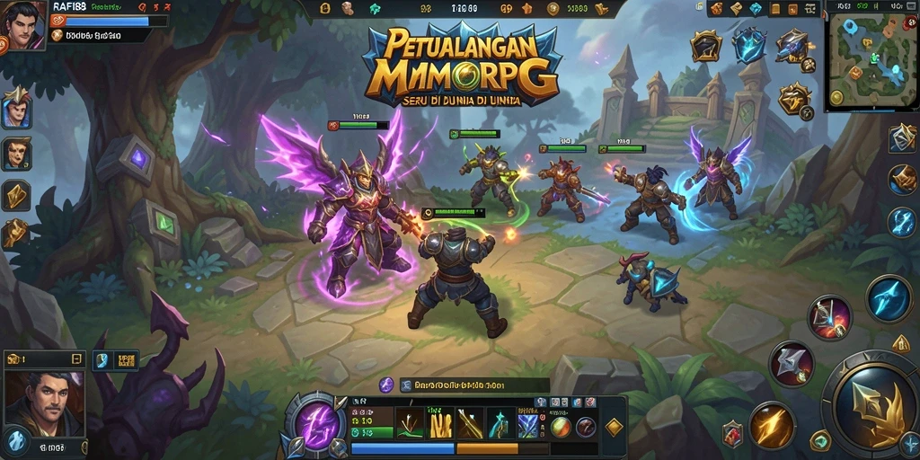 Screenshot gameplay RAFI88 yang menampilkan aksi bertempur yang seru.