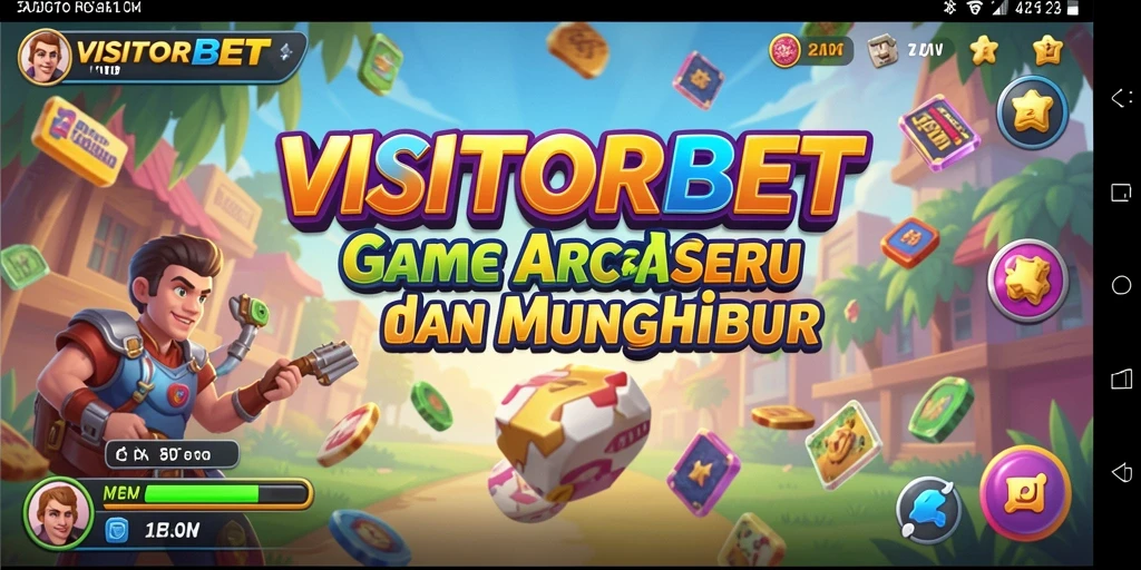 Screenshot gameplay seru dari VISITORBET menunjukkan aksi penuh tantangan.