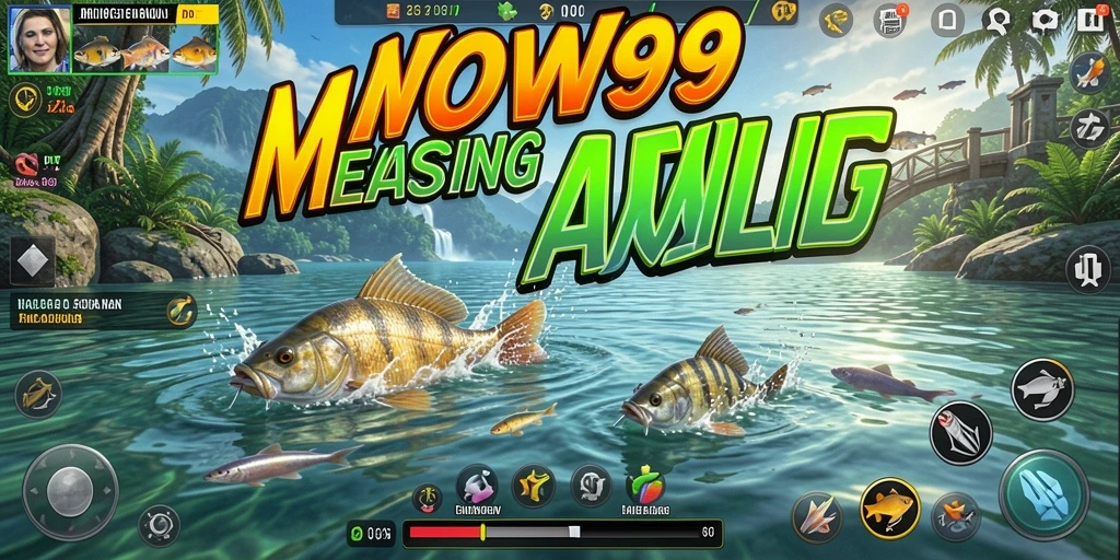 Gameplay seru dalam memancing yang menantang di WOW99.
